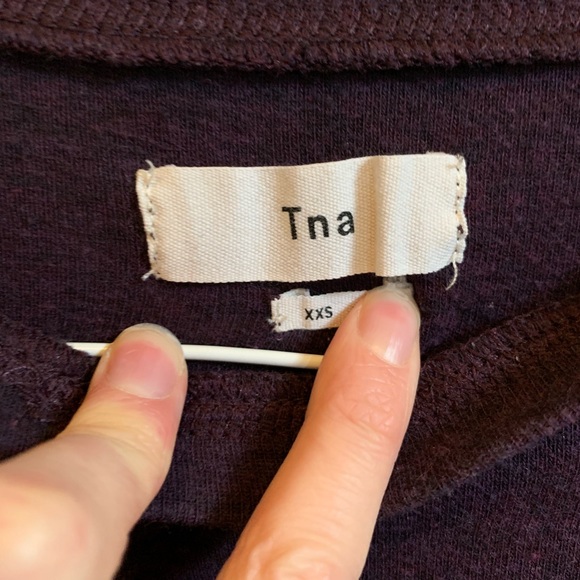 ARITZA TNA DARK PURPLE SWEATER - Picture 2 of 3